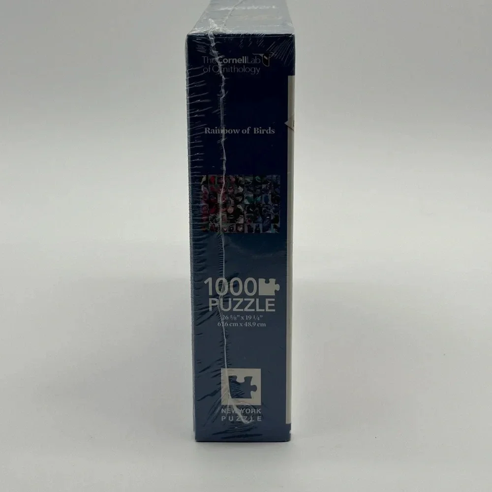 Rainbow Of Birds Cornell Lab Of Ornithology 1000 Piece Puzzle Sealed w/ Poster‎